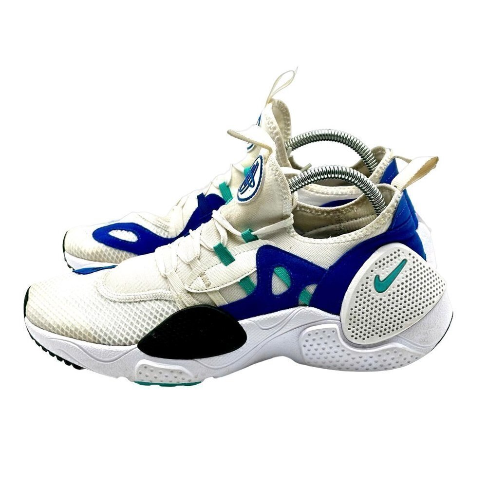 Nike Air Huarache E.d.g.e Edge sneakers men’s Txt White hyper Jade blue Size 8